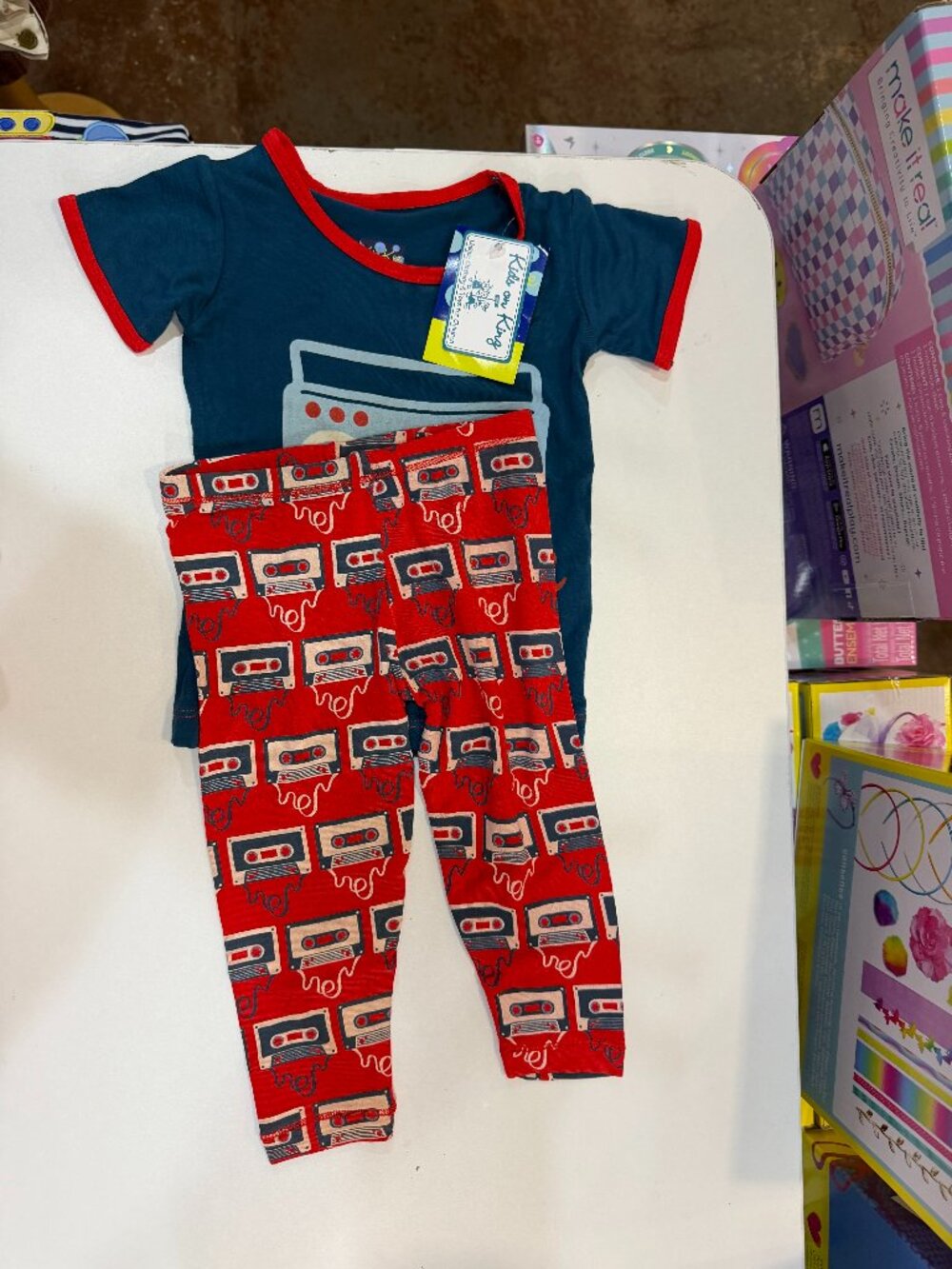 NWT Kickee Pants PJ Set